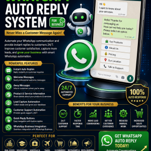 Whatsapp Auto Reply System