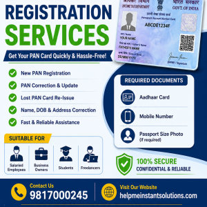 PAN Card Registration